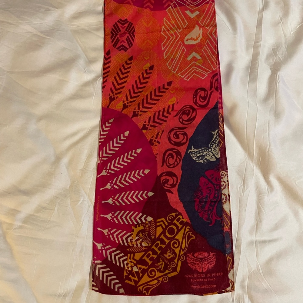 Breast Cancer Awareness Scarf